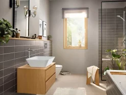 Hansgrohe Mitigeur de lavabo pour vasque à poser avec tirette et vidage chromé, Rebris E 240 CoolStart* Robinet Lavabo Et Vasque