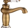 Edouard Rousseau Mitigeur de lavabo vieux bronze Marple* Robinet Lavabo Et Vasque