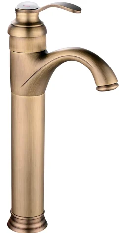 Edouard Rousseau Mitigeur de lavabo vieux bronze Byron* Robinet Lavabo Et Vasque