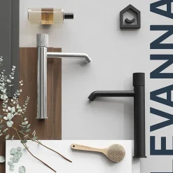 GoodHome Mitigeur de lavabo XL, chrome, Levanna* Robinet Lavabo Et Vasque