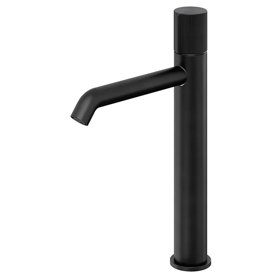 GoodHome Mitigeur de lavabo XL, noir, Levanna