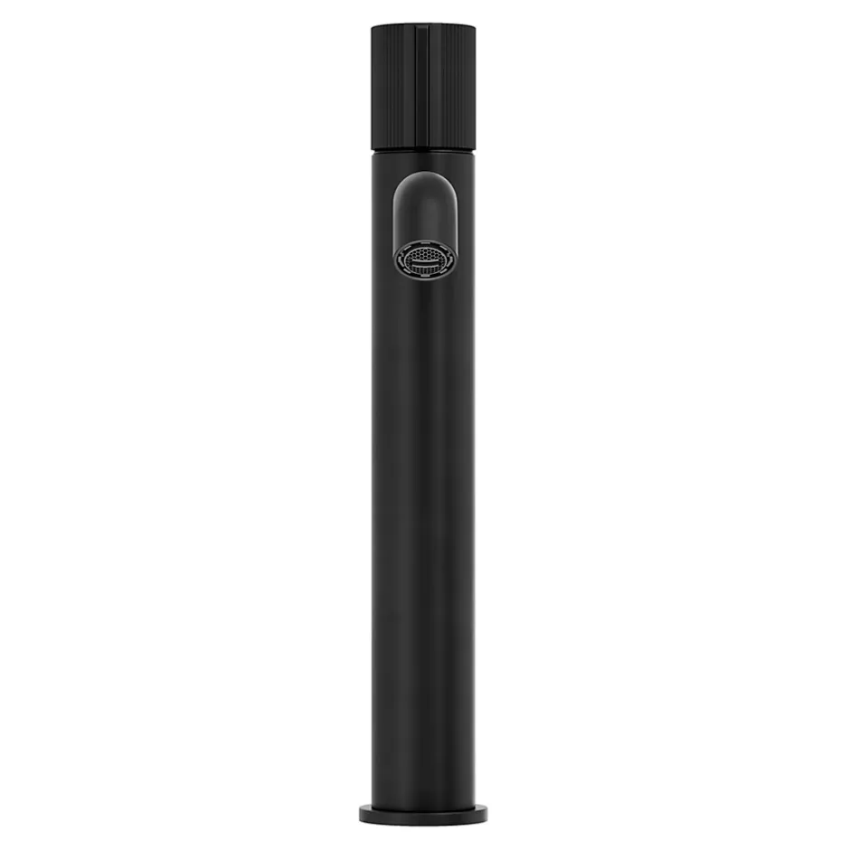 GoodHome Mitigeur de lavabo XL, noir, Levanna