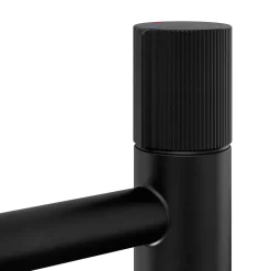 GoodHome Mitigeur de lavabo XL, noir, Levanna