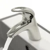 Autres Mitigeur de salle de Bain Robinet pour Lavabo Vasque en Laiton Chrome avec Vidage