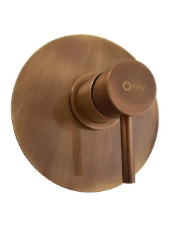 Rav Mitigeur douche encastrable SEINA en laiton bronze 15 cm