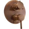 Rav Mitigeur douche encastrable SEINA avec arrêt automatique en laiton bronze