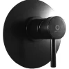 Rav Mitigeur douche encastrable SEINA en laiton noir 15 cm