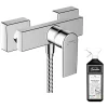 Hansgrohe Mitigeur douche mécanique cartouche 2 vitesses Vernis Shape chromé + nettoyant Briochin* Robinet De Douche