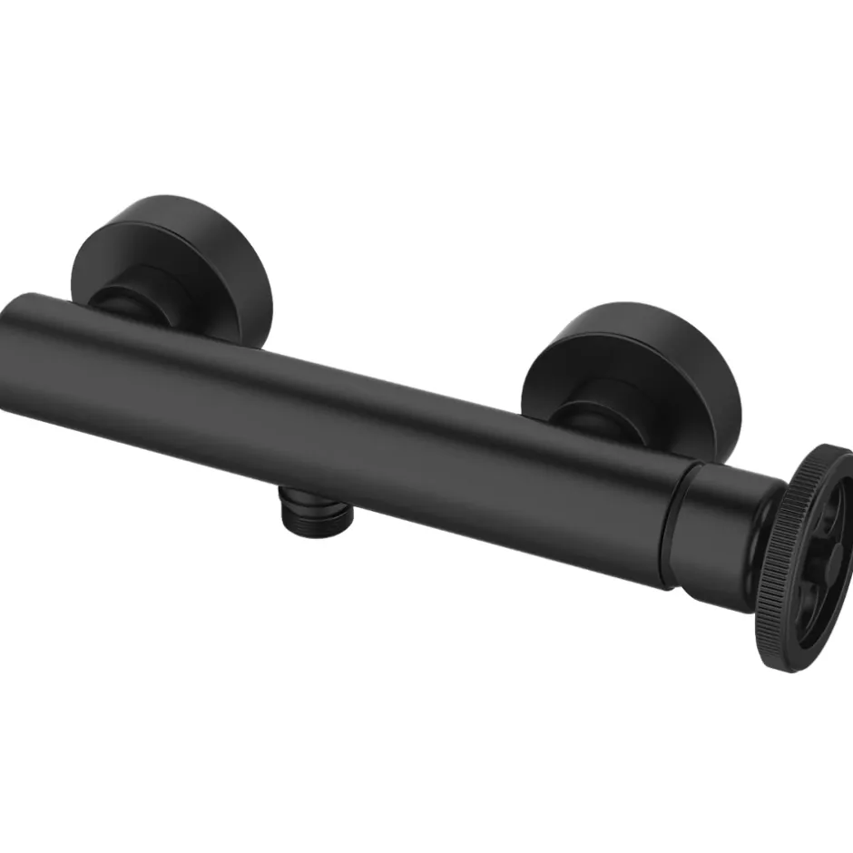 Essebagno Mitigeur douche mécanique noir Indus