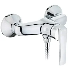 Essebagno Mitigeur douche mécanique chrome NF Largo* Robinet De Douche