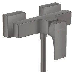 Hansgrohe Mitigeur douche mécanique Metropol noir chromé brossé* Robinet De Douche