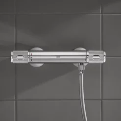 Grohe Mitigeur douche thermostatique Quickfix Precision Feel + microfibre* Robinet De Douche