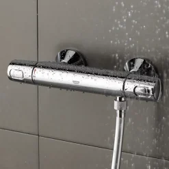 Grohe Mitigeur douche thermostatique Quickfix Precision Trend + microfibre