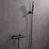 Imex Products Mitigeur douche thermostatique noir gun metal en laiton avec finition PVD* Colonne De Douche Encastrable