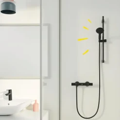 Grohe Mitigeur douche thermostatique Precision Start noir* Robinet De Douche