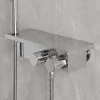 GoodHome Mitigeur douche thermostatique chrome Kolima