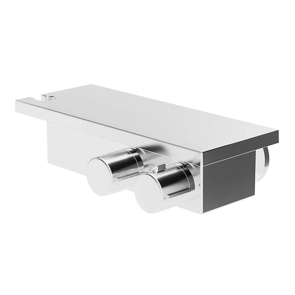 GoodHome Mitigeur douche thermostatique chrome Kolima