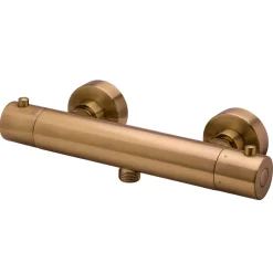 Essebagno Mitigeur douche thermostatique cuivre brossé Luisa* Robinet De Douche