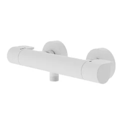 GoodHome Mitigeur douche thermostatique blanc Cavally
