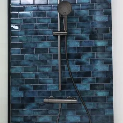 Essebagno Mitigeur douche thermostatique gun métal Luisa* Robinet De Douche