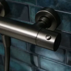 Essebagno Mitigeur douche thermostatique gun métal Luisa* Robinet De Douche