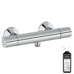 Jacob Delafon Mitigeur douche thermostatique Simone chrome + nettoyant* Robinet De Douche