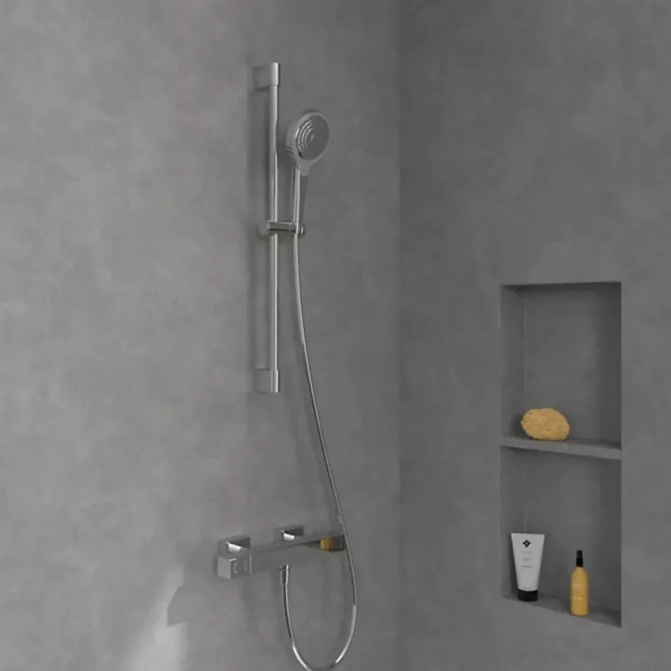 Villeroy & Boch Mitigeur douche thermostatique VILLEROY ET BOCH Universal rectangle Chrome* Robinet De Douche
