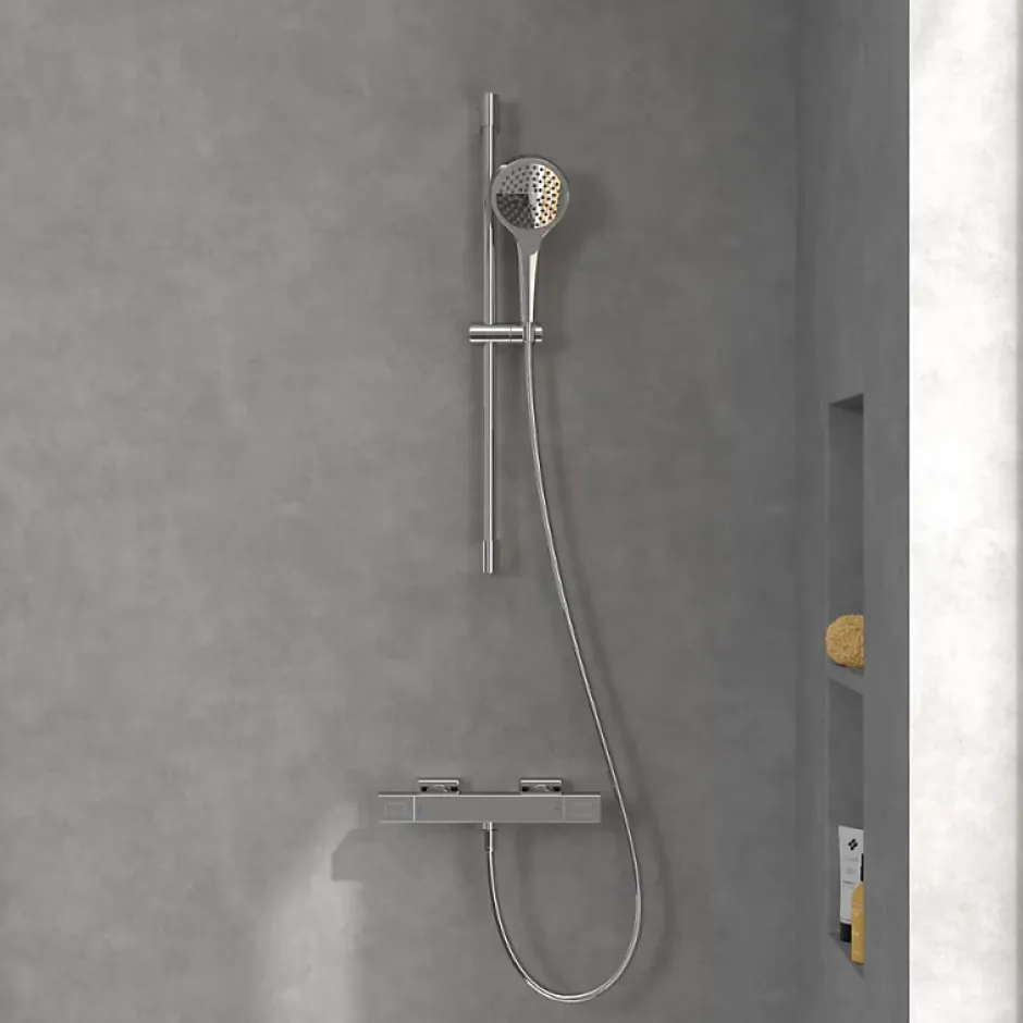 Villeroy & Boch Mitigeur douche thermostatique VILLEROY ET BOCH Universal rectangle Chrome* Robinet De Douche