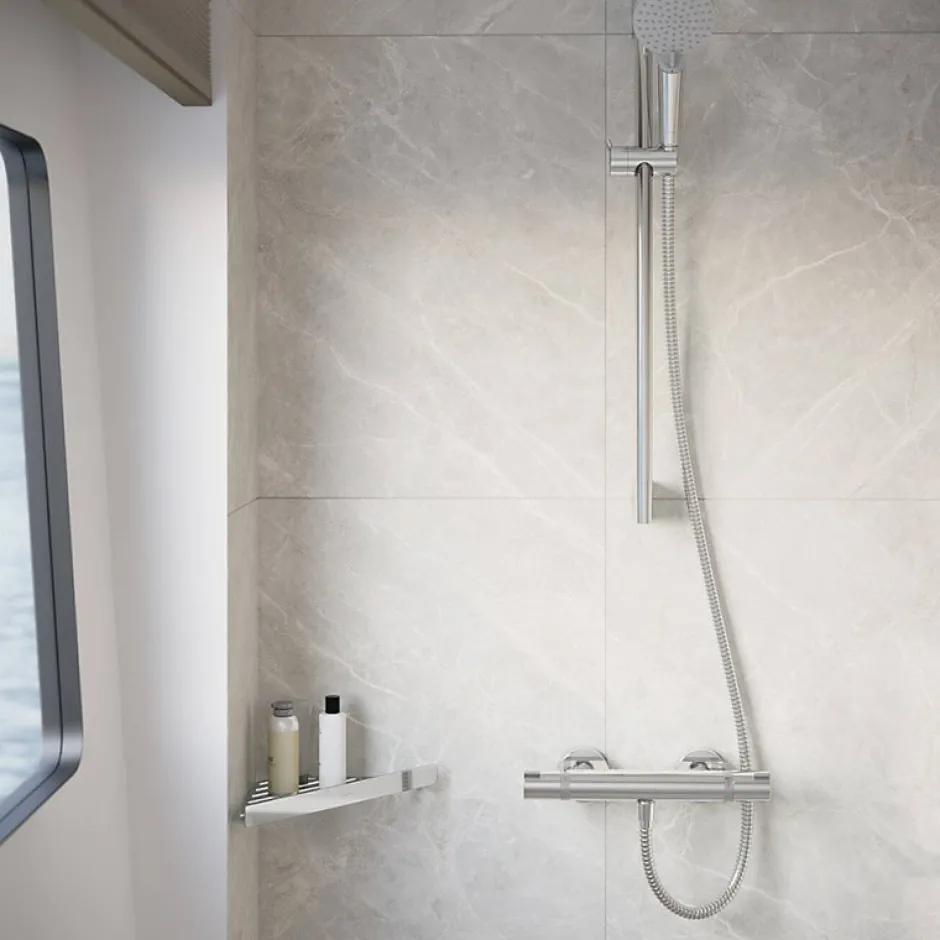 Hansgrohe Mitigeur douche thermostatique Ecostat Comfort chromé