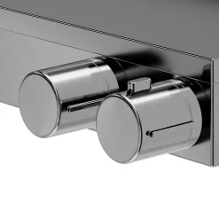 GoodHome Mitigeur douche thermostatique titane Kolima* Robinet De Douche
