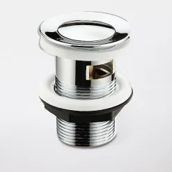 GoodHome Mitigeur haut de lavabo chromé effet chute d'eau Olmeto