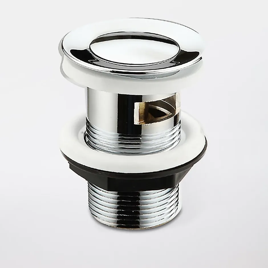 GoodHome Mitigeur haut de lavabo chromé effet chute d'eau Olmeto