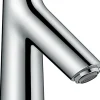 Hansgrohe Mitigeur lavabo avec tirette et vidage Talis S ComfortZone 100 surface chromé
