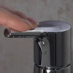 Hansgrohe Mitigeur lavabo avec tirette et vidage Talis S ComfortZone 100 surface chromé