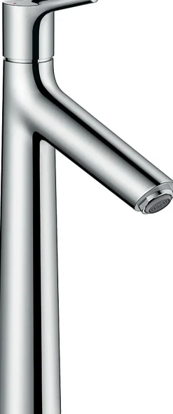 Hansgrohe Mitigeur lavabo avec tirette et vidage Talis S ComfortZone 190 surface chromé