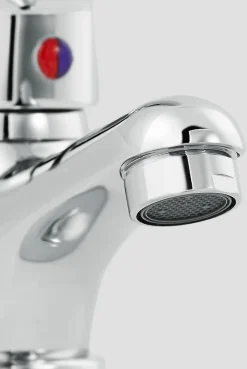 Mitigeur lavabo avec vidage et flexibles Femelle 12/17 en laiton chromé Arborg* Robinet Lavabo Et Vasque