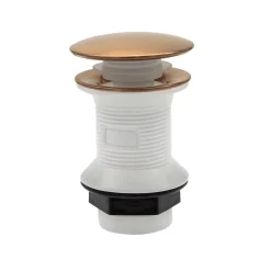Essebagno Mitigeur lavabo bas cuivre brossé Luisa* Robinet Lavabo Et Vasque