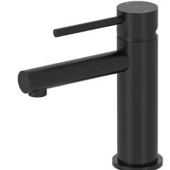 Essebagno Mitigeur lavabo bas noir Envol