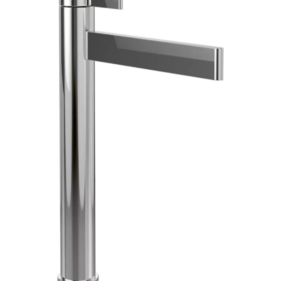 Villeroy & Boch Mitigeur lavabo droit surélevé VILLEROY ET BOCH Dawn sans tirette Chrome