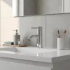 GoodHome Mitigeur lavabo effet chrome taille M, Owens