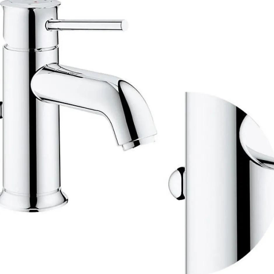 Grohe Mitigeur lavabo Start Classic - Tirette de vidage - Économie d'eau - Garantie 5 ans