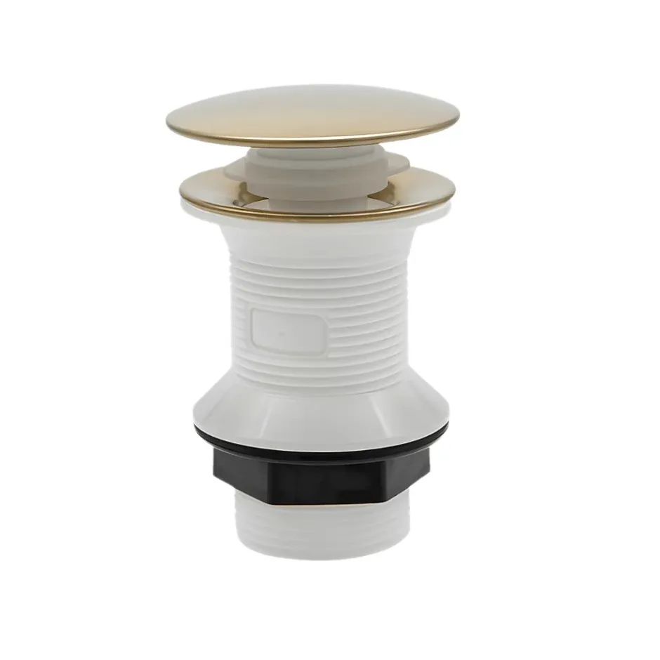 Essebagno Mitigeur lavabo haut or brossé Luisa