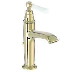 Jacob Delafon Mitigeur lavabo Cléo 1889 Or beige