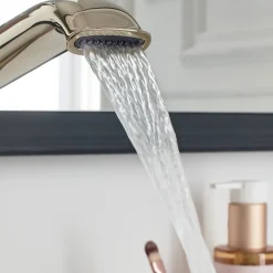 Jacob Delafon Mitigeur lavabo Cléo 1889 Or beige