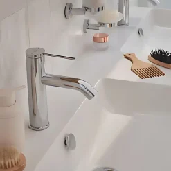 Jacob Delafon Mitigeur lavabo Grands Boulevards sans vidage Chromé