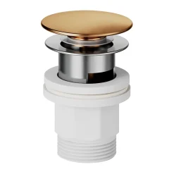 GoodHome Mitigeur lavabo mécanique M, doré, Owens* Robinet Lavabo Et Vasque