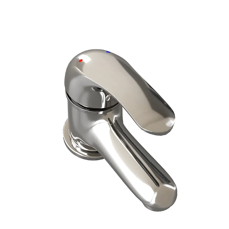 Cuisibane Mitigeur lavabo OLLY - Acier Inoxydable* Robinet Lavabo Et Vasque