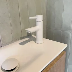 Essebagno Mitigeur lave mains blanc Luisa