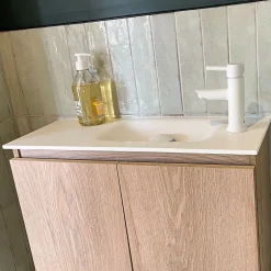 Essebagno Mitigeur lave mains blanc Luisa