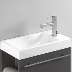 Essebagno Mitigeur lave mains chrome eau chaude et froide Picolo* Robinet Lave-Mains